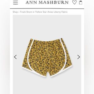 Ann Mashburn floral athletic shorts! NWWT